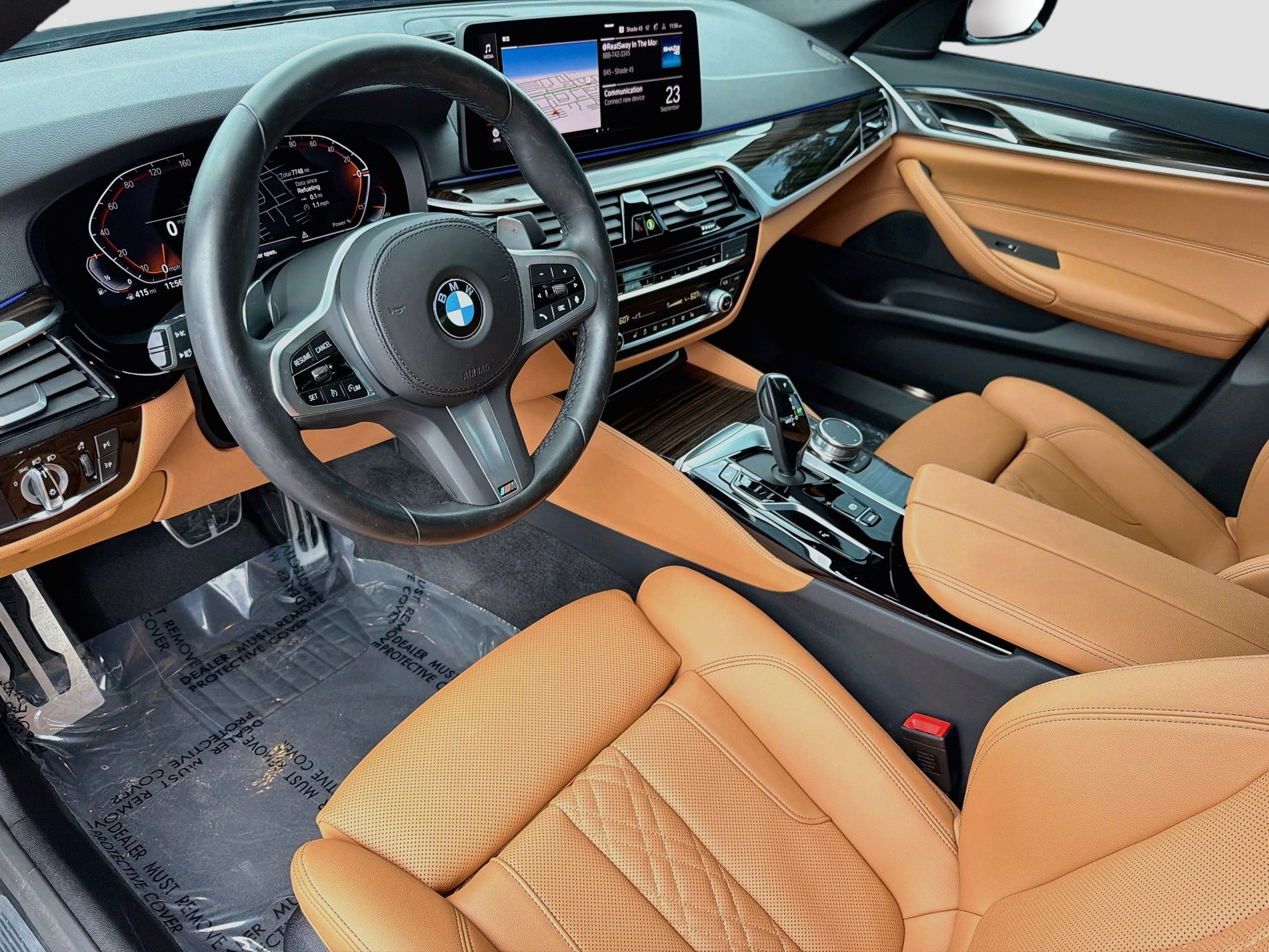 Used 2023 BMW 540i w/ M Sport Package RWD image 25