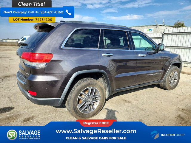 Used 2017 Jeep Grand Cherokee Limited w/ Luxury Group II RWD image 4