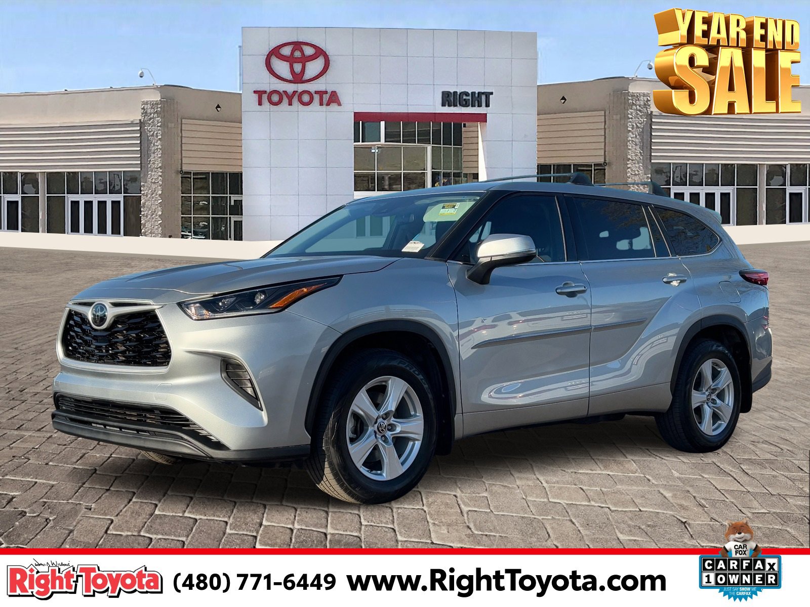 Certified 2021 Toyota Highlander L image 1