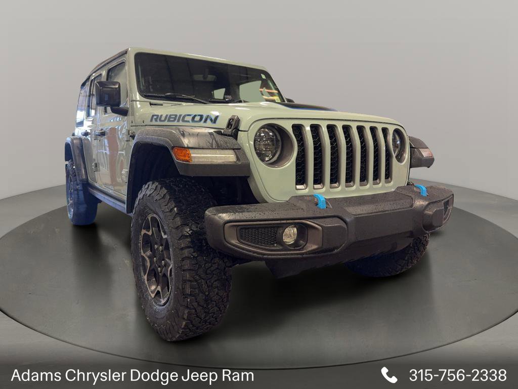 Used 2023 Jeep Wrangler Unlimited Rubicon 4xe image 1