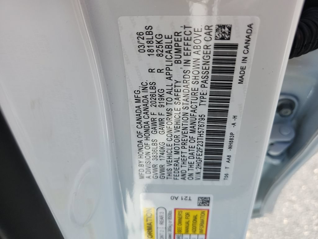 New 2026 Honda Civic LX image 32