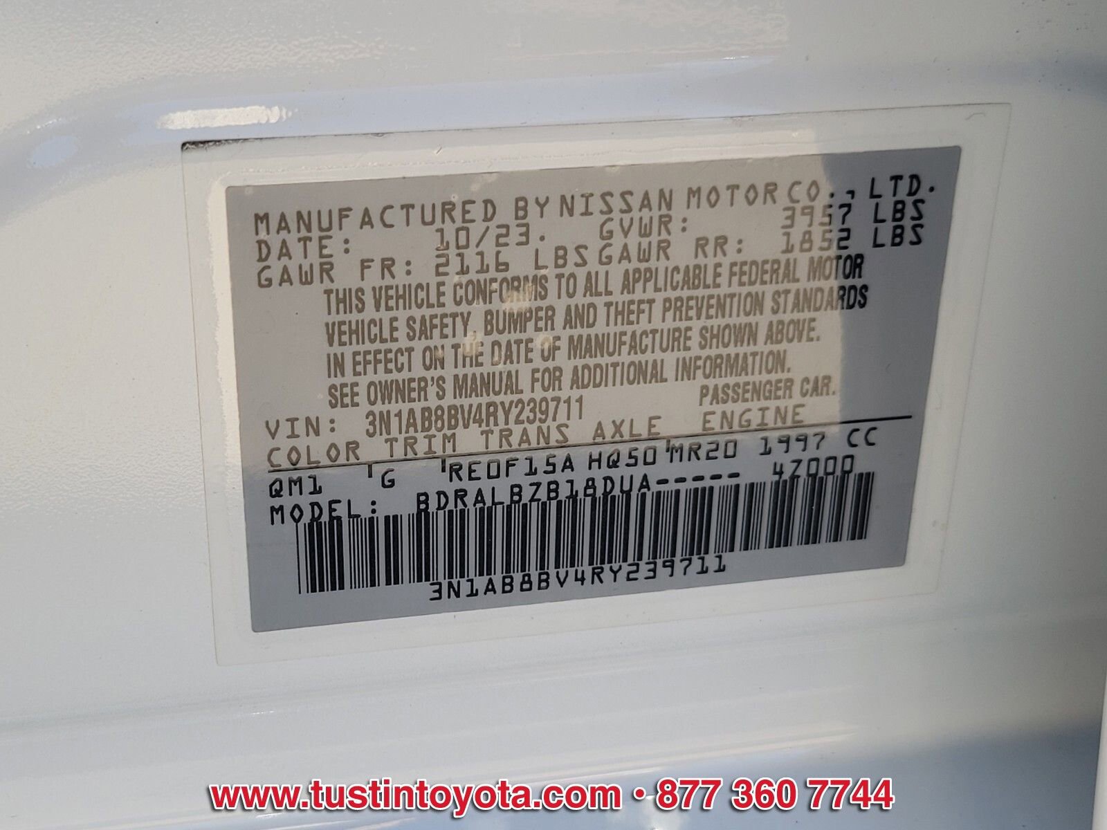 Used 2024 Nissan Sentra S image 15