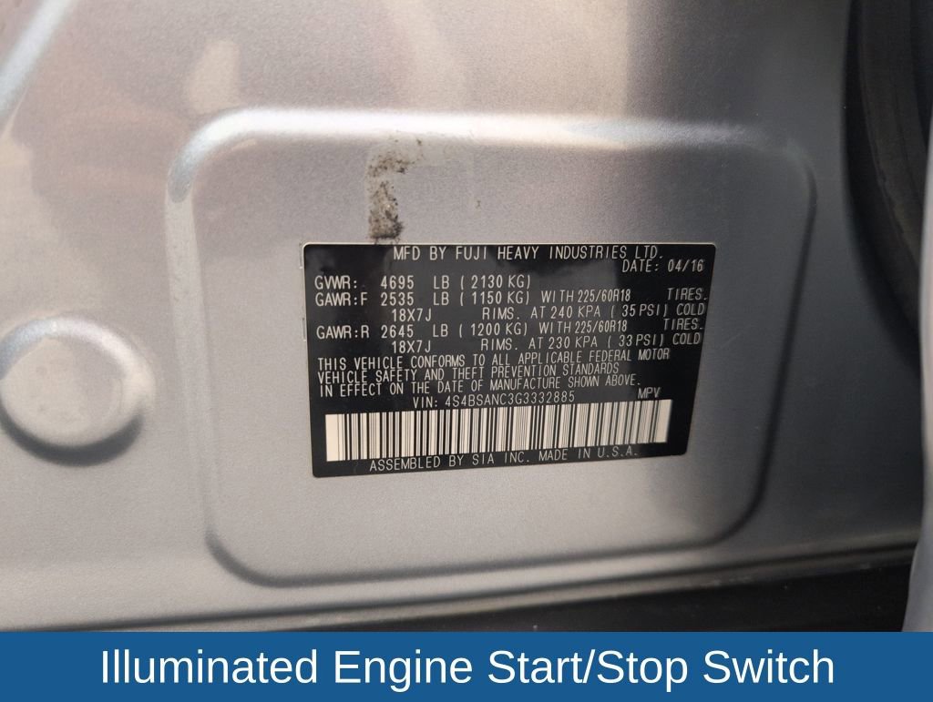 Used 2016 Subaru Outback 2.5i Limited image 46