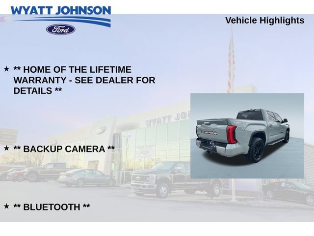 Used 2023 Toyota Tundra Limited w/ TRD Off-Road Package AWD/4WD image 5