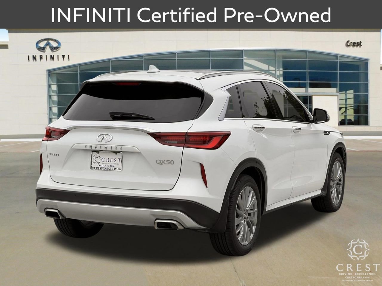 Certified 2023 INFINITI QX50 Luxe FWD video 3