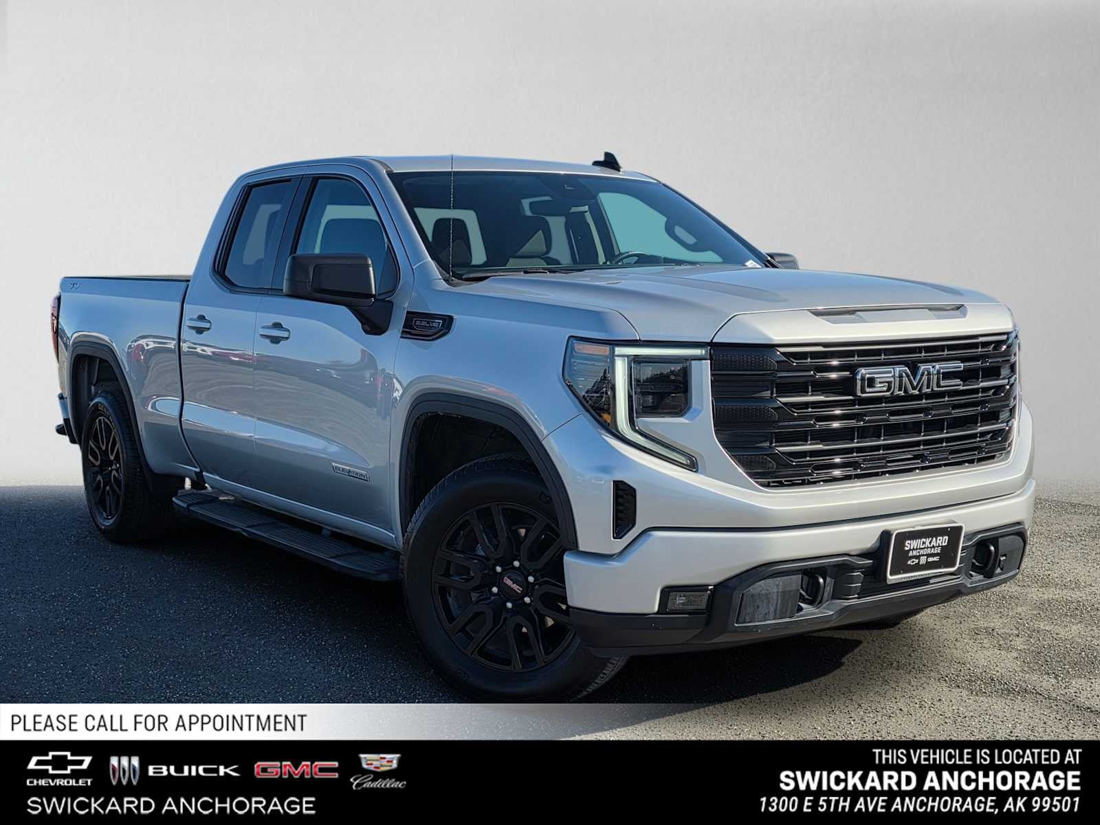Certified 2022 GMC Sierra 1500 Elevation w/ LPO, Elevation Black Package