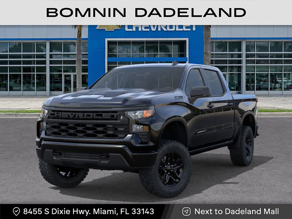 New 2026 Chevrolet Silverado 1500 Custom Trail Boss w/ Midnight Edition AWD/4WD image 8