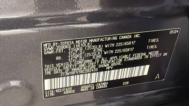 Used 2024 Toyota RAV4 XLE w/ Convenience Package FWD image 27