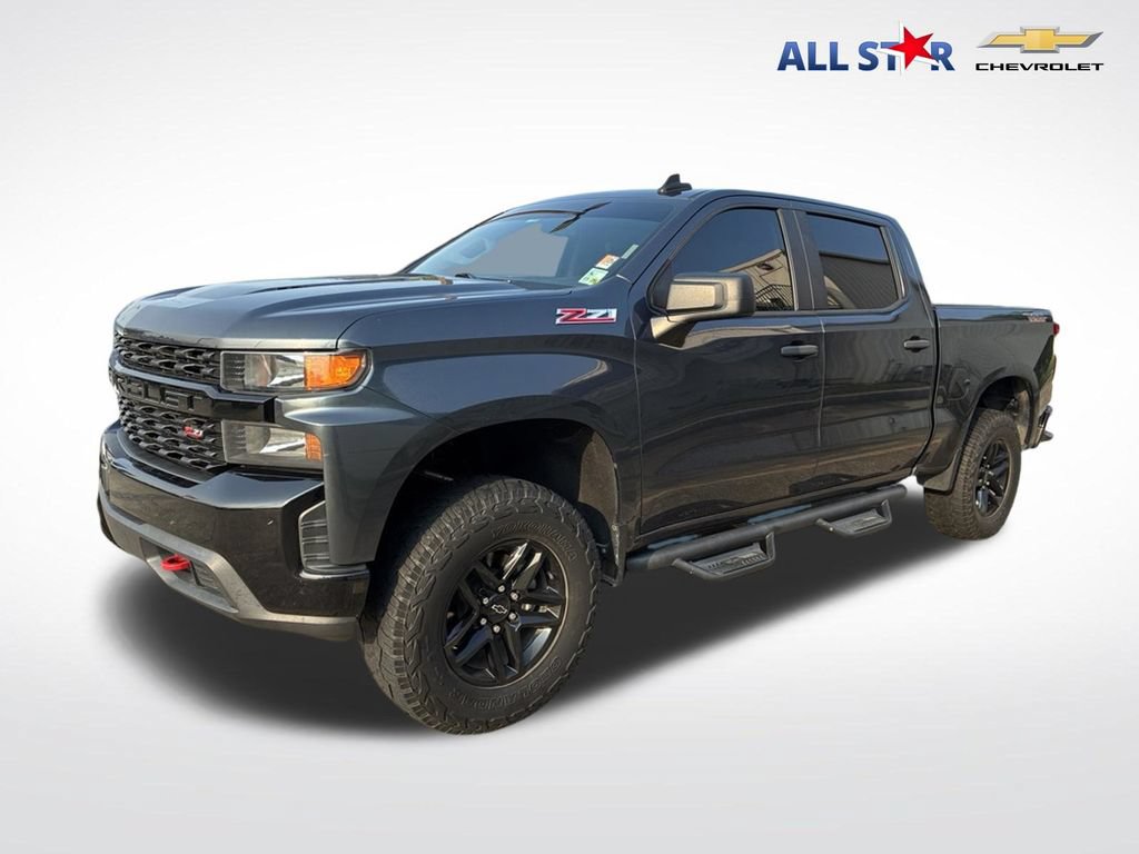Used 2021 Chevrolet Silverado 1500 Custom Trail Boss w/ LPO, Dark Essentials Package