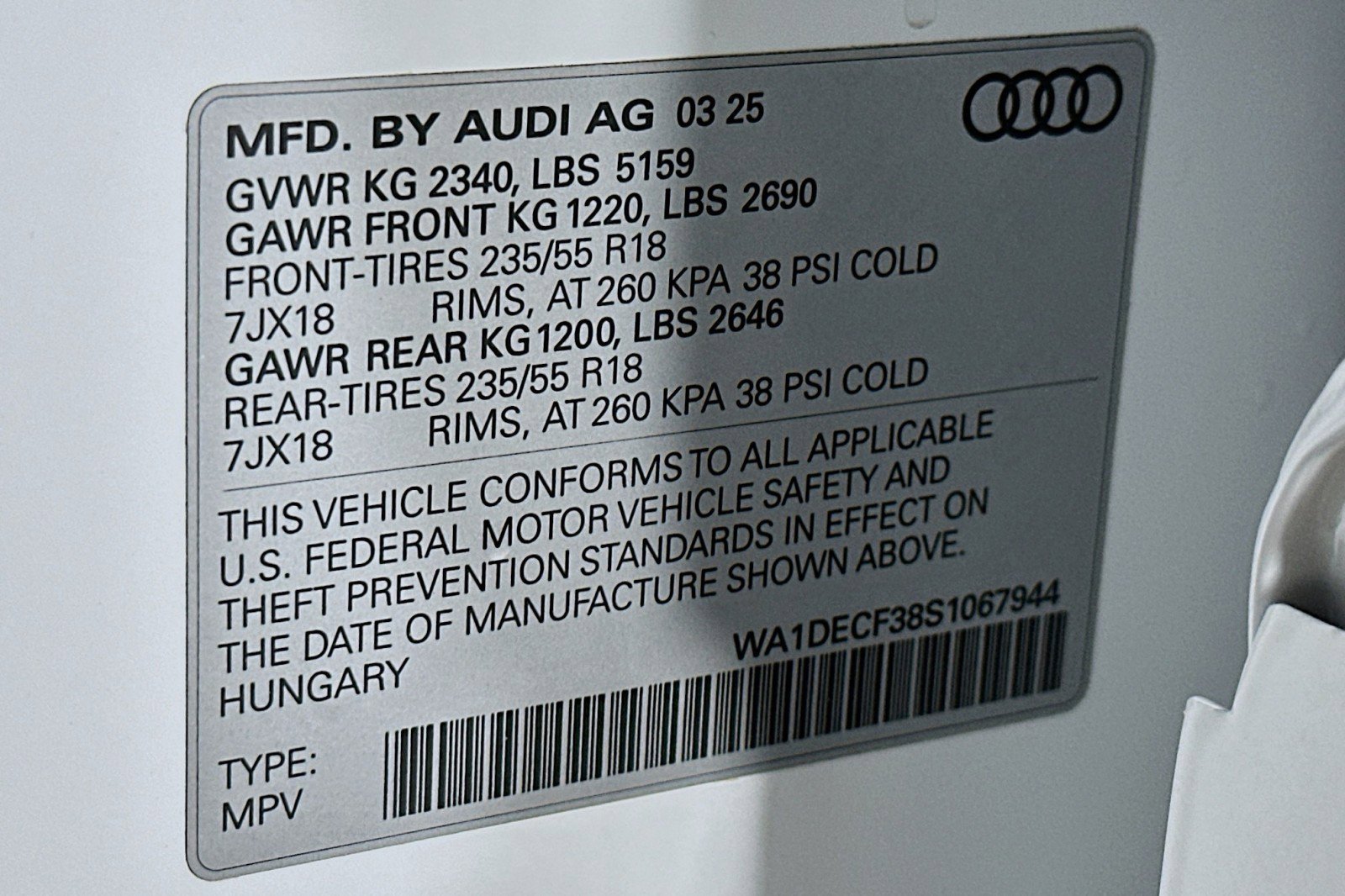 Used 2025 Audi Q3 2.0T Premium w/ Convenience Package image 24