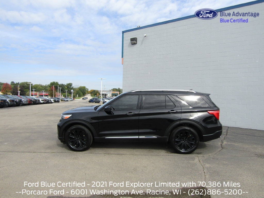 Certified 2021 Ford Explorer Limited w/ Equipment Group 301A AWD/4WD image 2