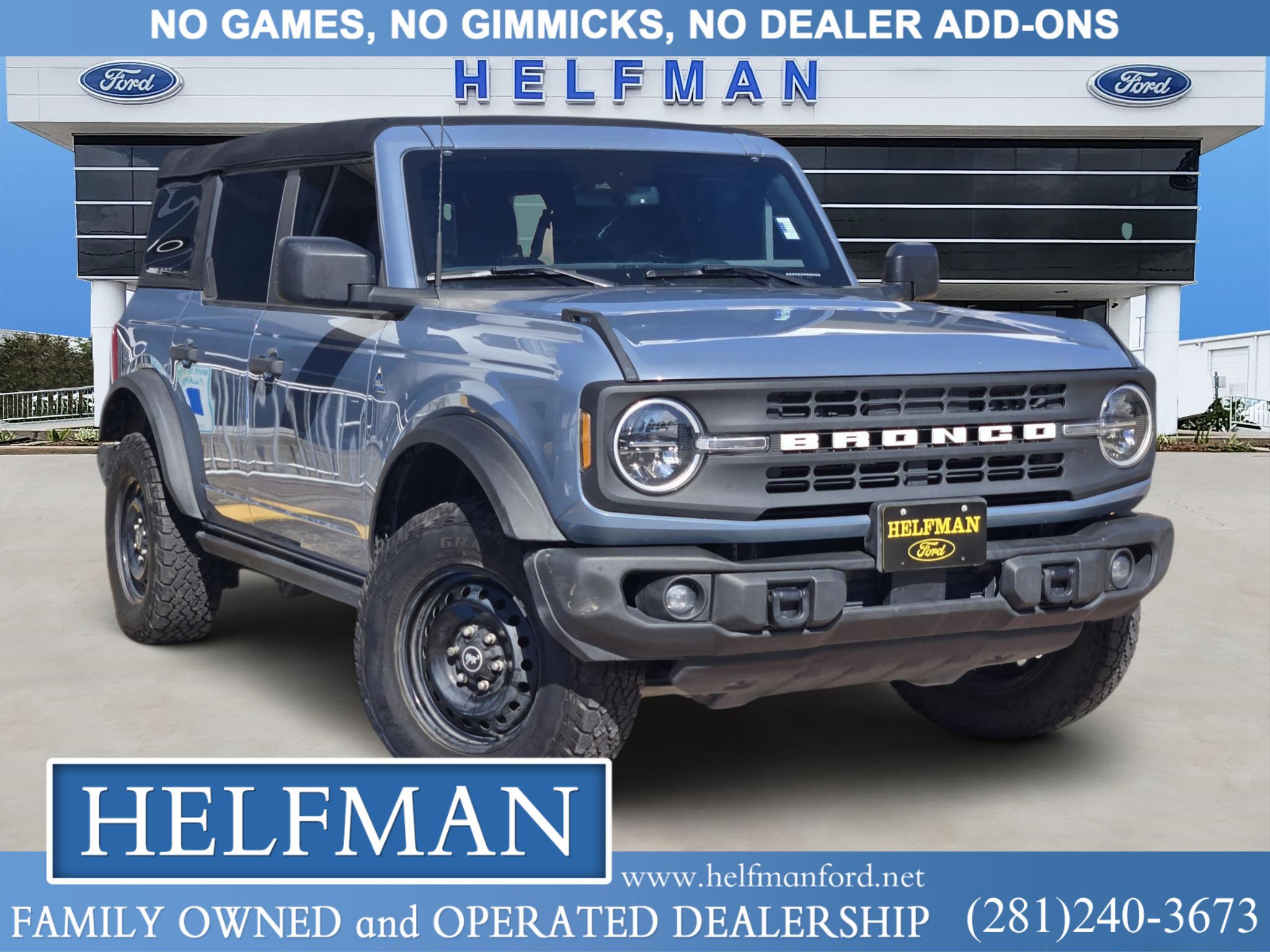 Certified 2023 Ford Bronco Black Diamond image 1