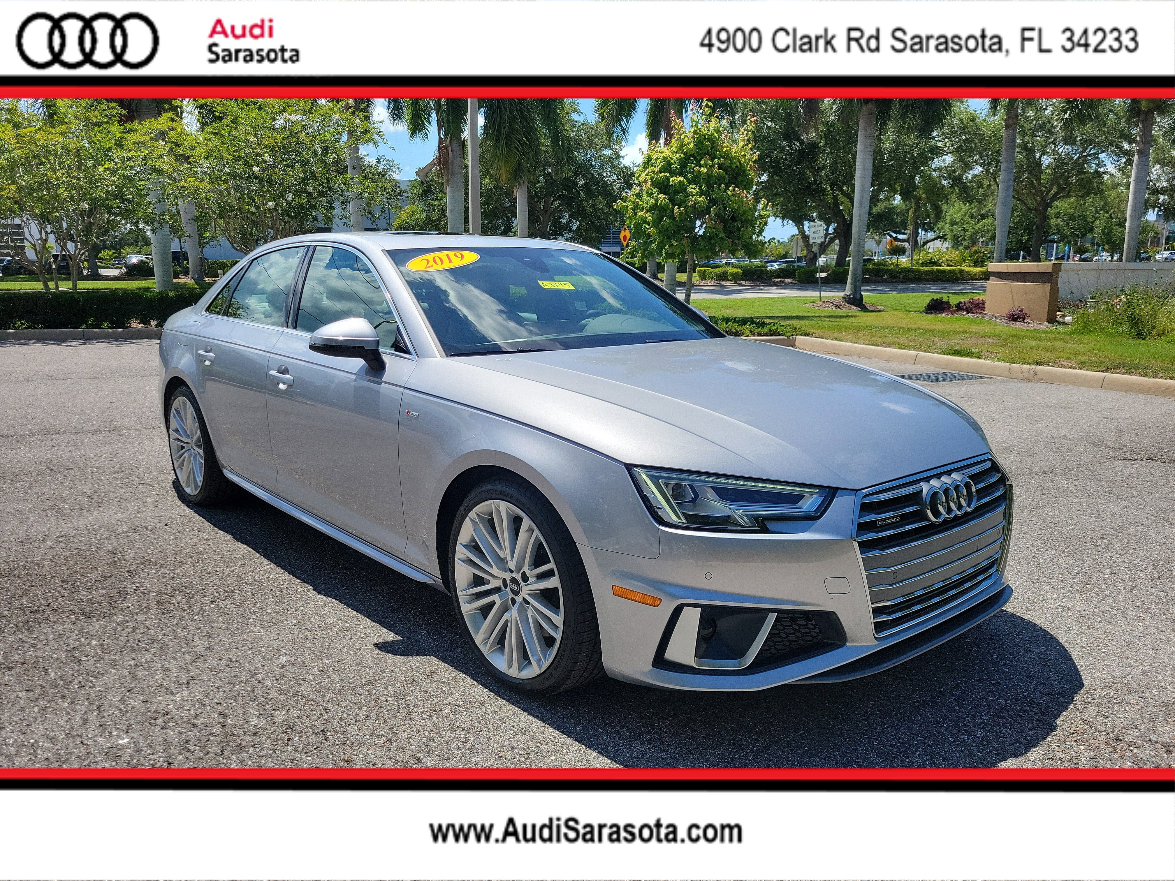 Used 2019 Audi A4 2.0T Premium Plus AWD/4WD image 1
