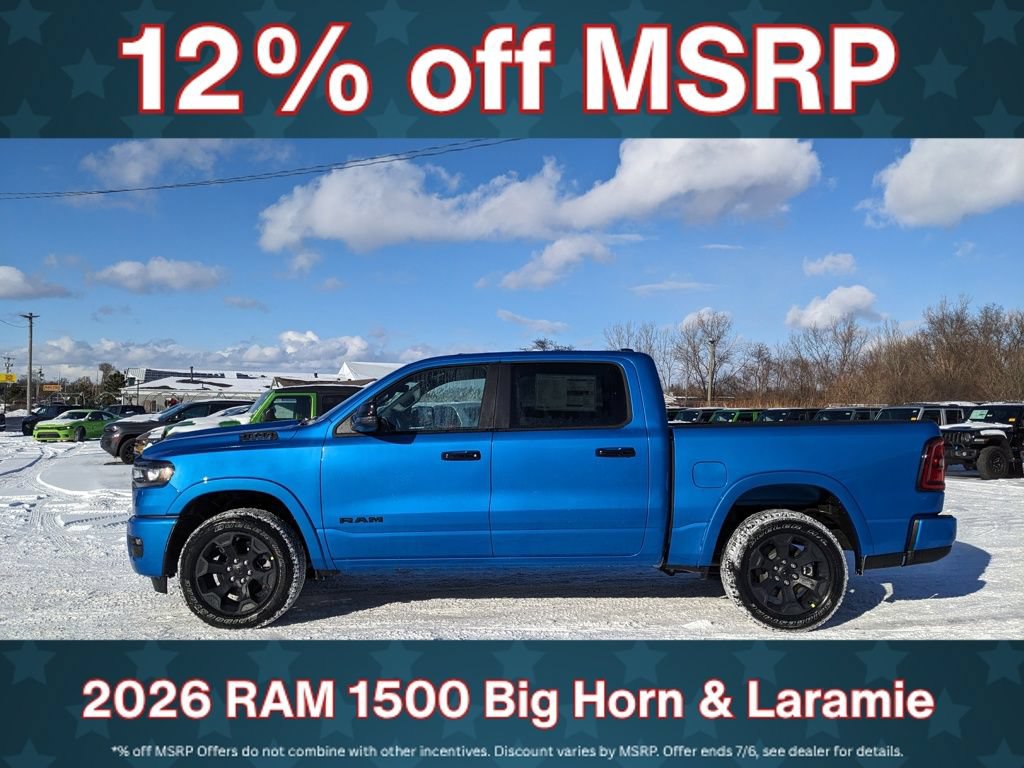 New 2026 RAM 1500 Big Horn w/ Night Edition AWD/4WD image 4