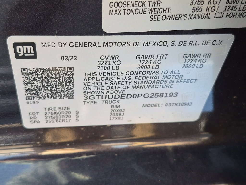 Used 2023 GMC Sierra 1500 SLT w/ SLT Premium Package AWD/4WD image 27