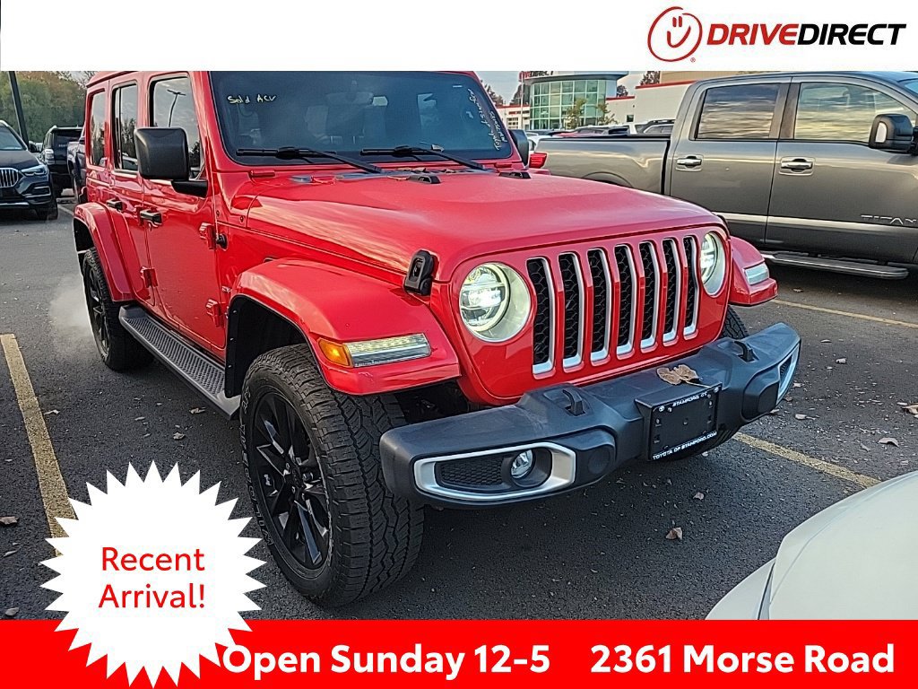 Used 2021 Jeep Wrangler Unlimited Sahara w/ Cold Weather Group AWD/4WD image 1