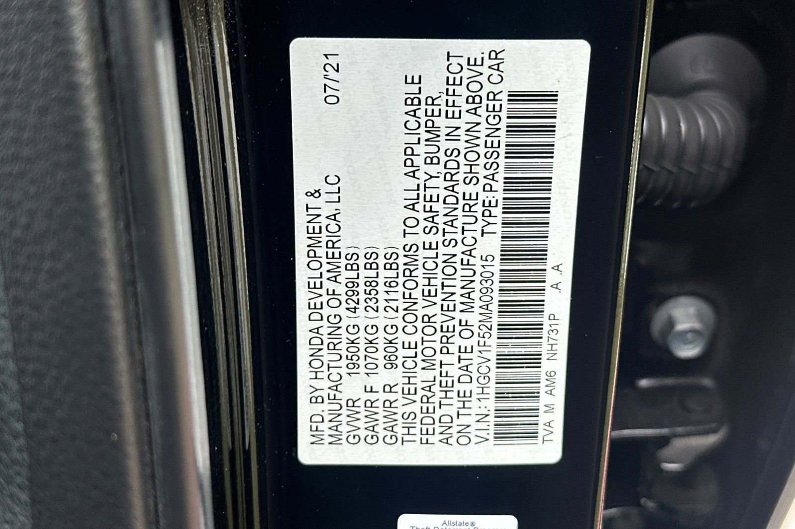 Used 2021 Honda Accord EX-L image 39