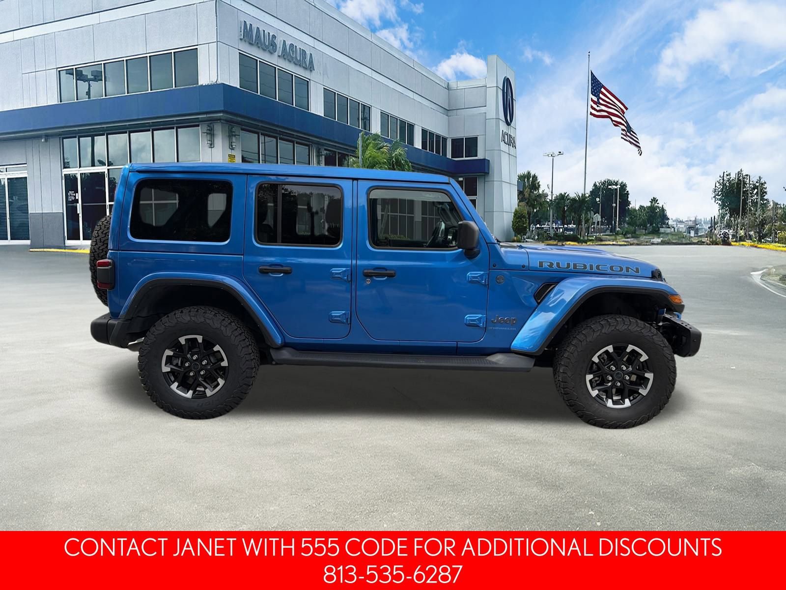 Used 2024 Jeep Wrangler Unlimited Rubicon 4xe image 3