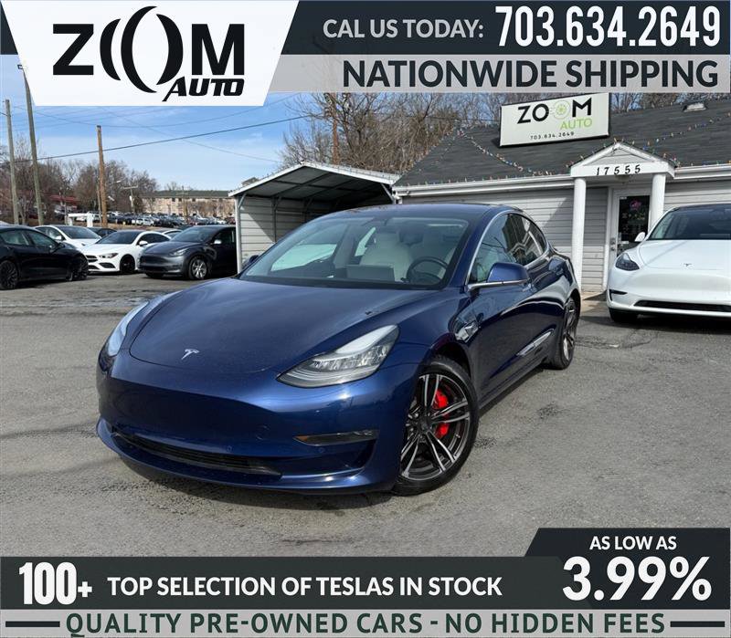 Used 2018 Tesla Model 3 Performance AWD/4WD image 1