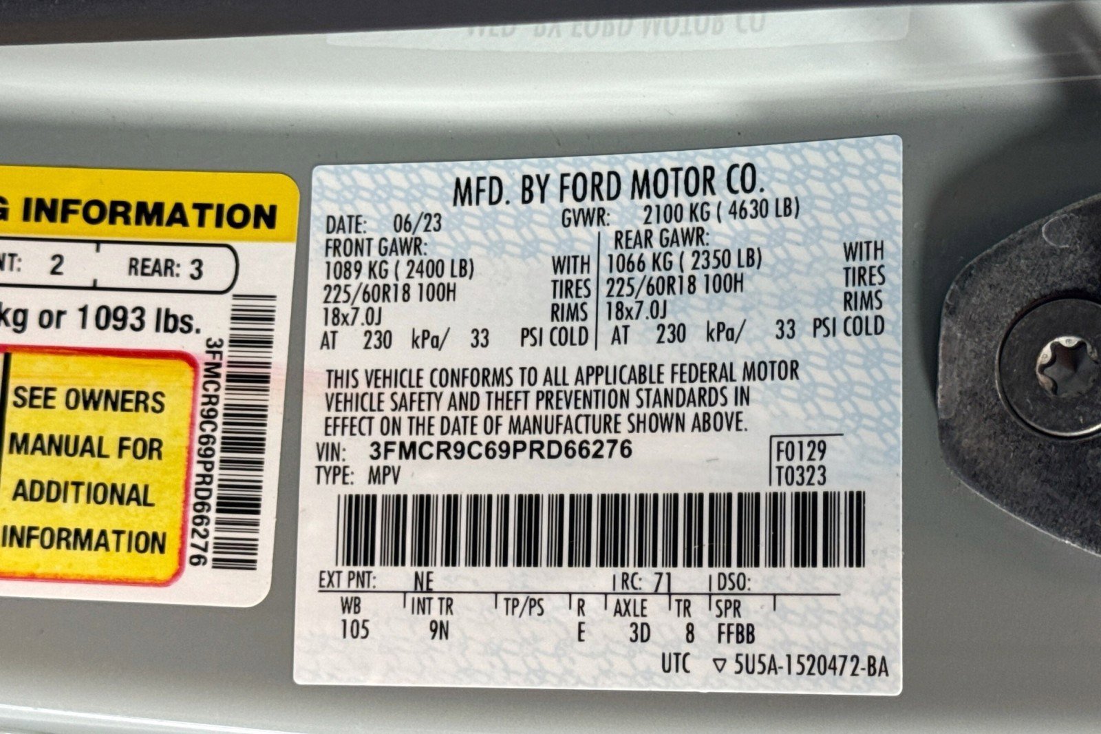 Used 2023 Ford Bronco Sport Outer Banks image 29