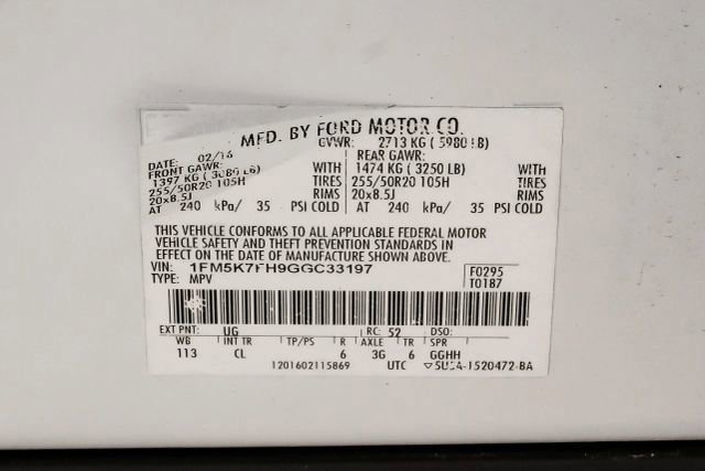 Used 2016 Ford Explorer Limited image 67