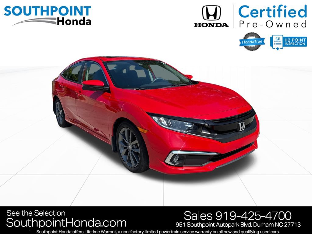 Certified 2019 Honda Civic EX 360° Tour
