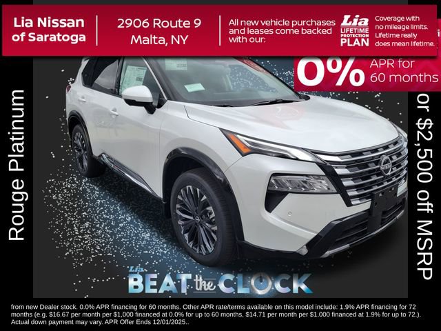 New 2026 Nissan Rogue Platinum w/ Platinum Premium Package