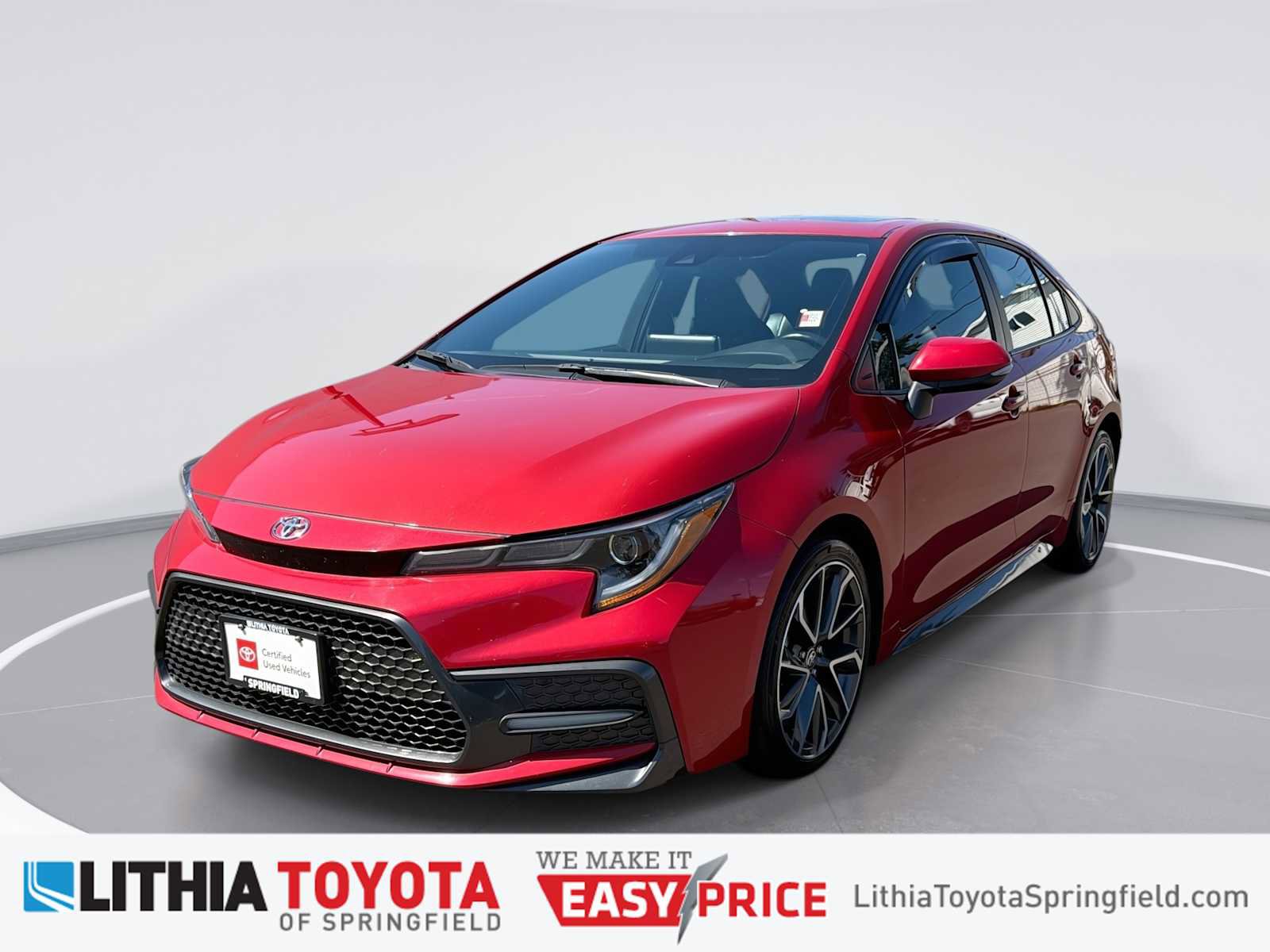 Certified 2020 Toyota Corolla XSE FWD image 1