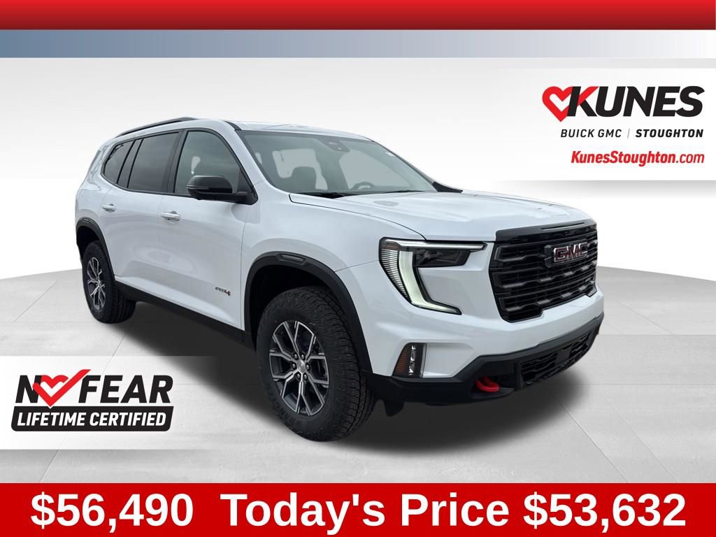 New 2026 GMC Acadia AT4 w/ Luxury Package