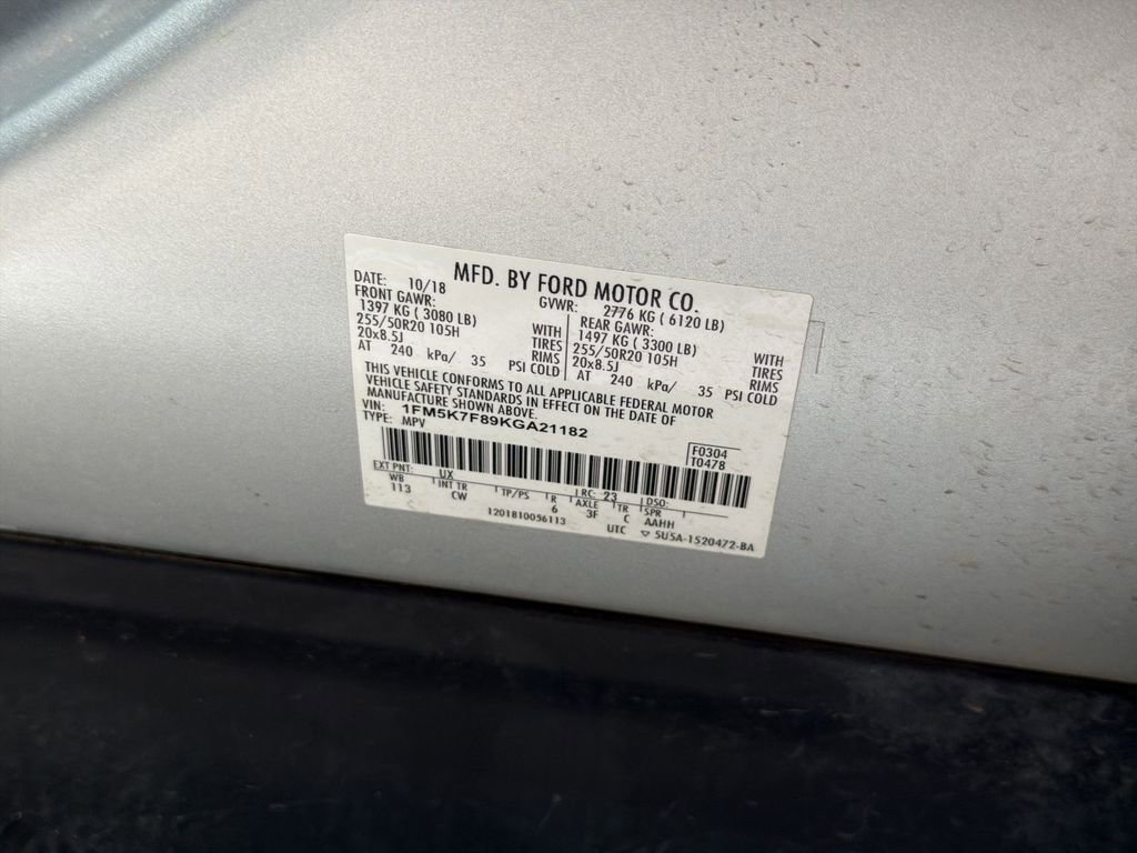 Used 2019 Ford Explorer Limited w/ Class III Trailer Tow Package FWD image 6