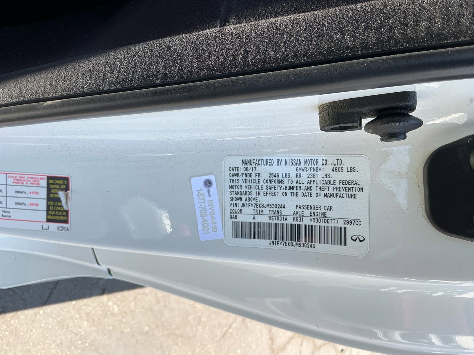 Used 2018 INFINITI Q60 Red Sport 400 RWD image 28