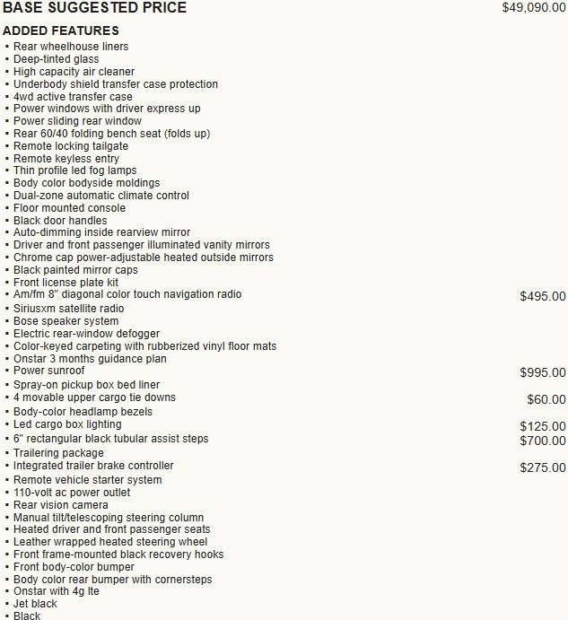 Used 2017 Chevrolet Silverado 1500 LTZ Z71 w/ LTZ Plus Package image 7