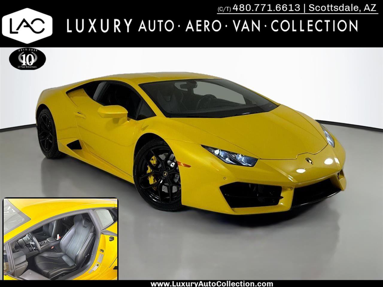 Used 2018 Lamborghini Huracan LP 580-2