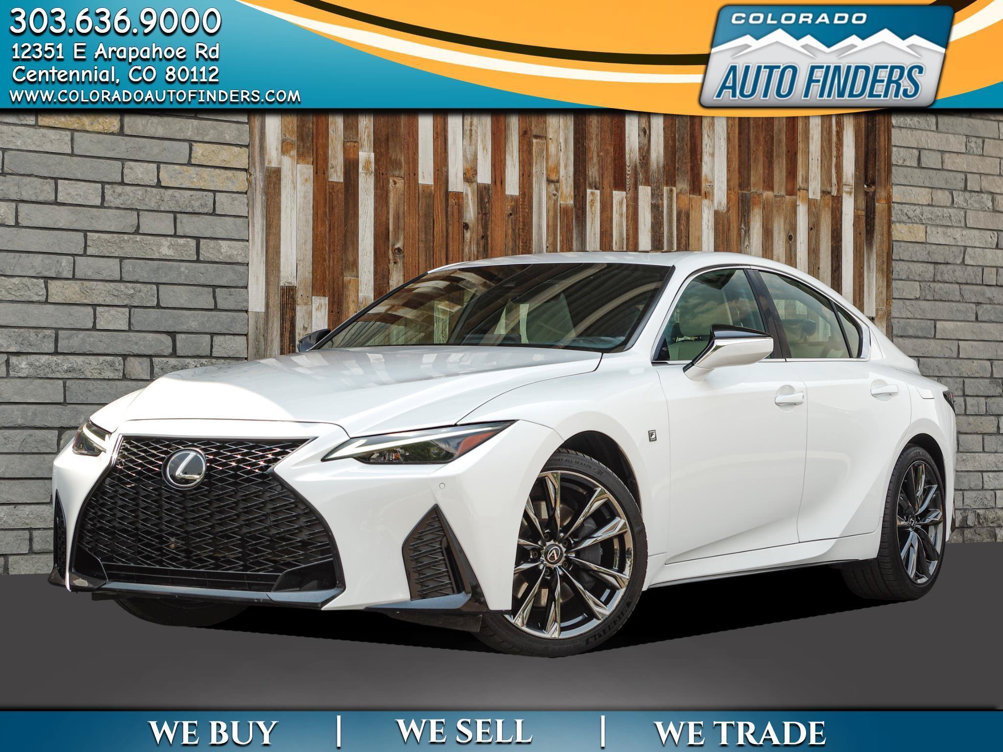 Used 2023 Lexus IS 350 F Sport w/ Memory Package AWD/4WD image 1
