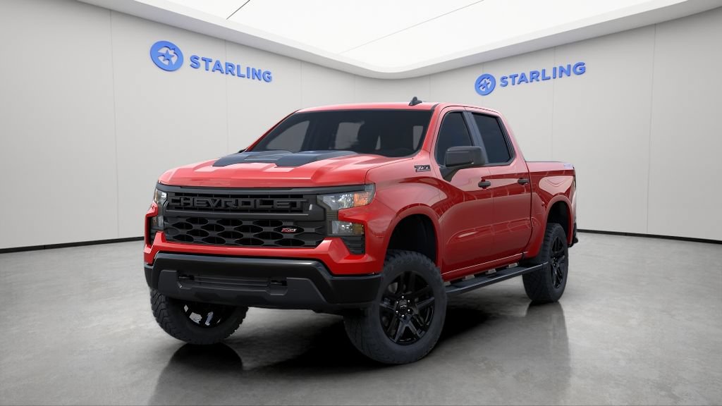New 2026 Chevrolet Silverado 1500 Custom Trail Boss w/ Dark Appearance Package AWD/4WD image 2