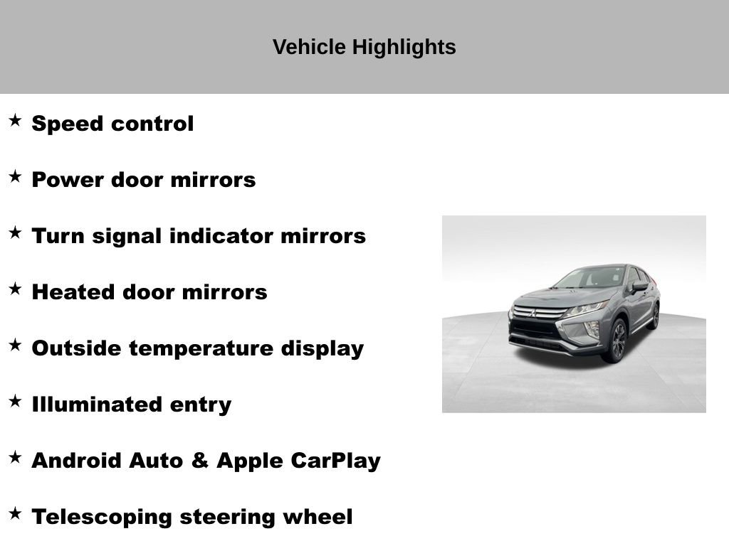 Used 2018 Mitsubishi Eclipse Cross SE image 45