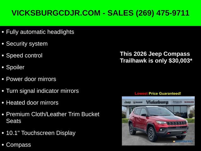 New 2026 Jeep Compass Trailhawk image 22