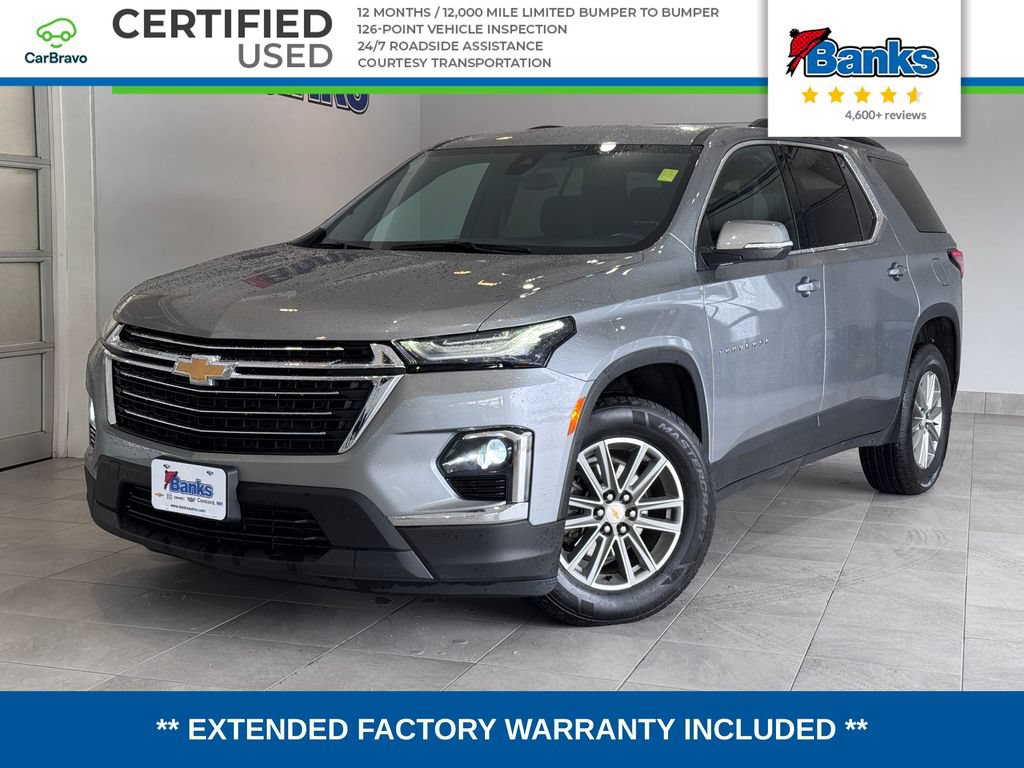 Certified 2023 Chevrolet Traverse LT AWD/4WD image 1