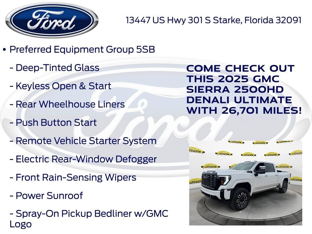 Used 2025 GMC Sierra 2500 Denali Ultimate image 20