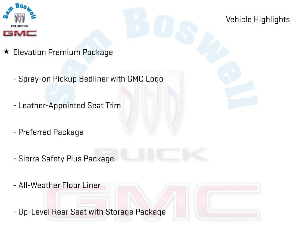 New 2026 GMC Sierra 1500 Elevation w/ Elevation Premium Package AWD/4WD image 4