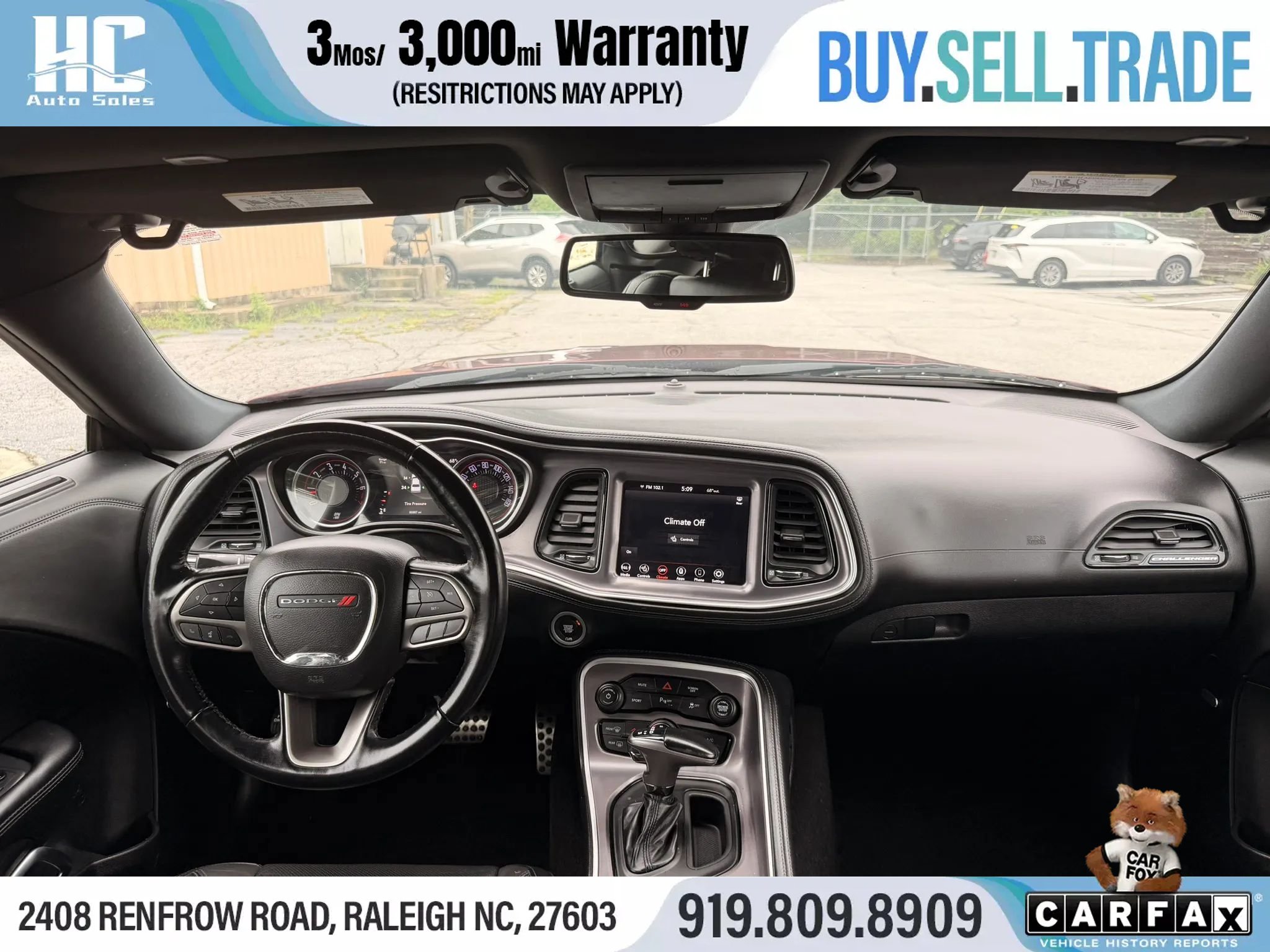 Used 2020 Dodge Challenger SXT w/ Plus Package RWD image 19