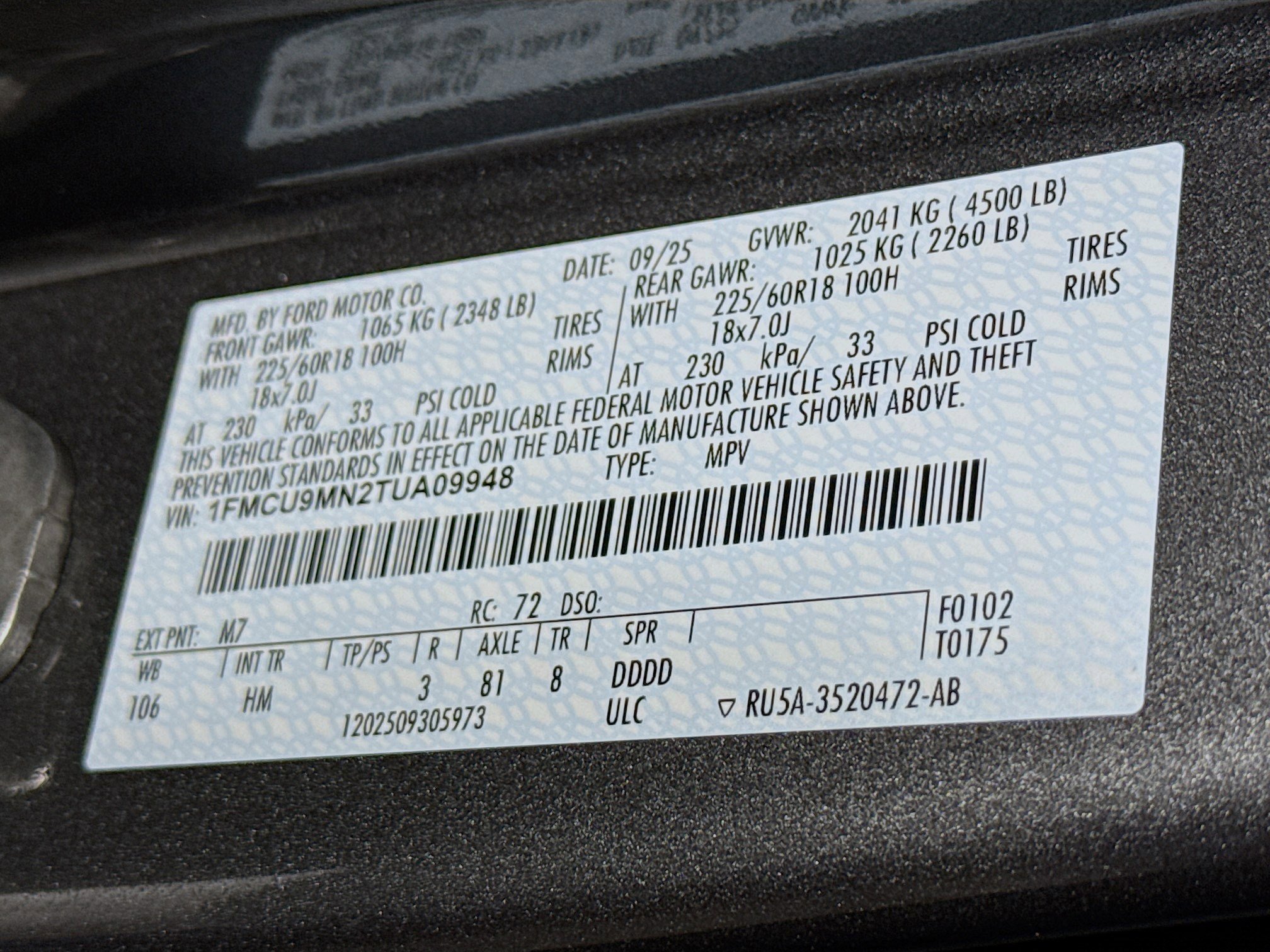 Used 2026 Ford Escape ST-Line image 40