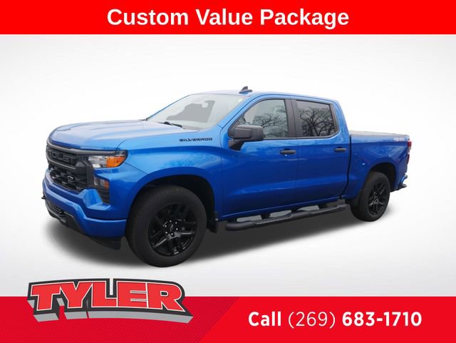 Used 2023 Chevrolet Silverado 1500 Custom w/ LPO, Dark Essentials Package image 3