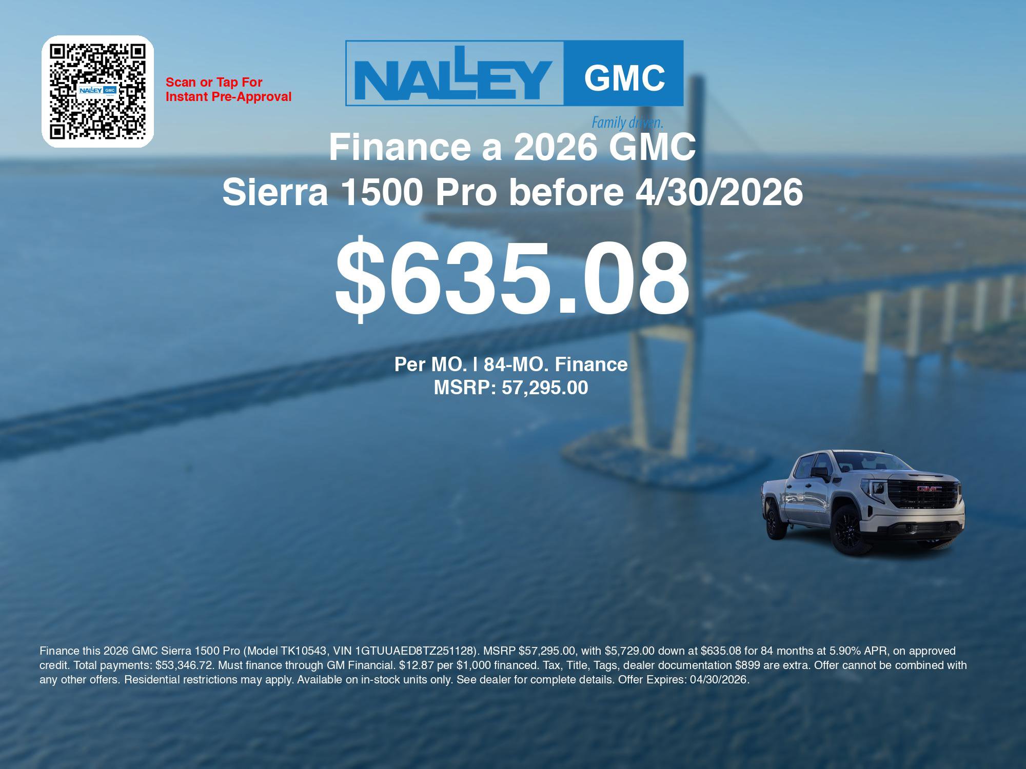 New 2026 GMC Sierra 1500 Pro w/ Graphite Edition image 7