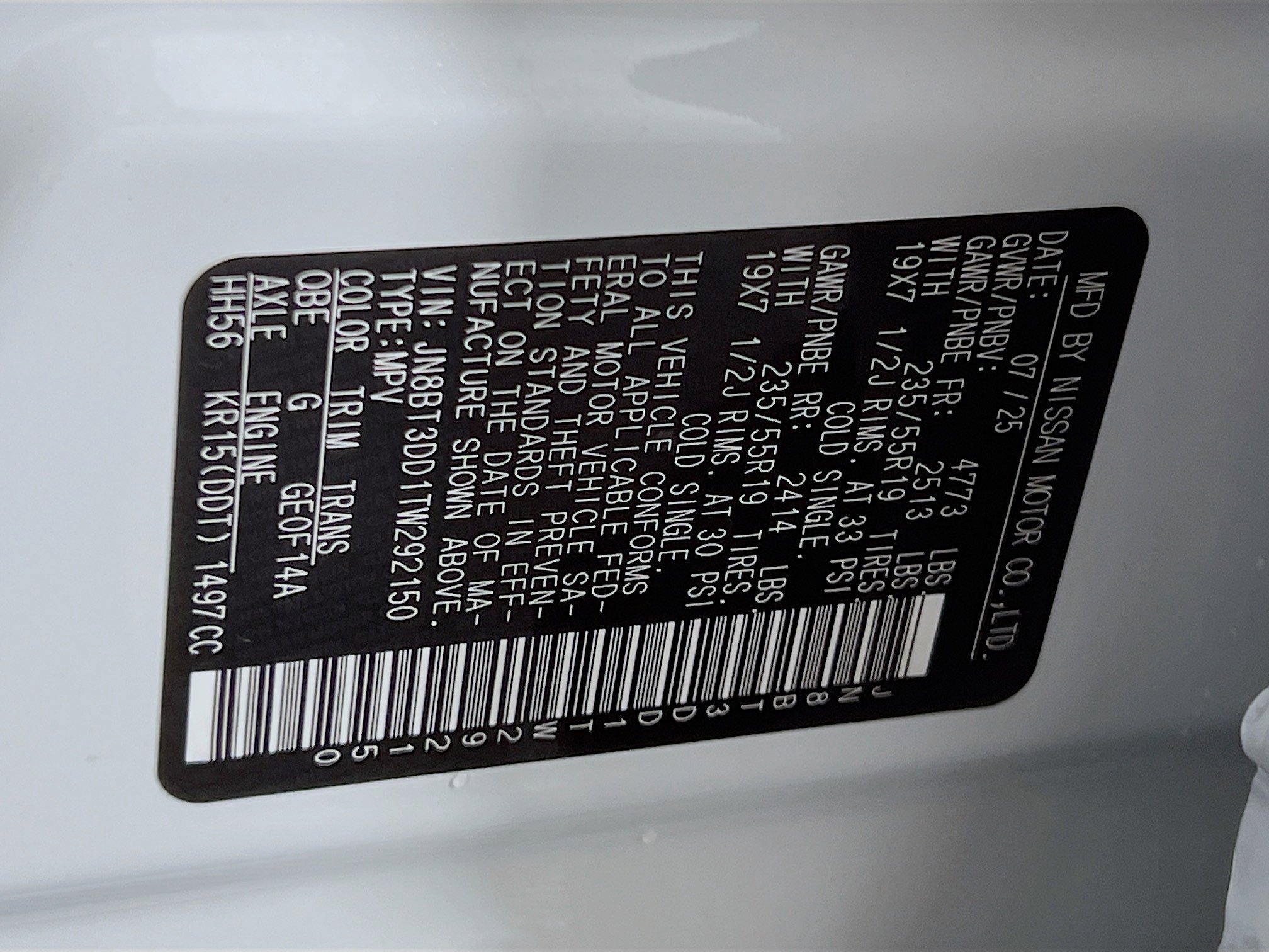 New 2026 Nissan Rogue Platinum w/ Platinum Premium Package image 39