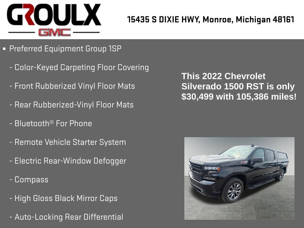 Used 2022 Chevrolet Silverado 1500 RST AWD/4WD image 15