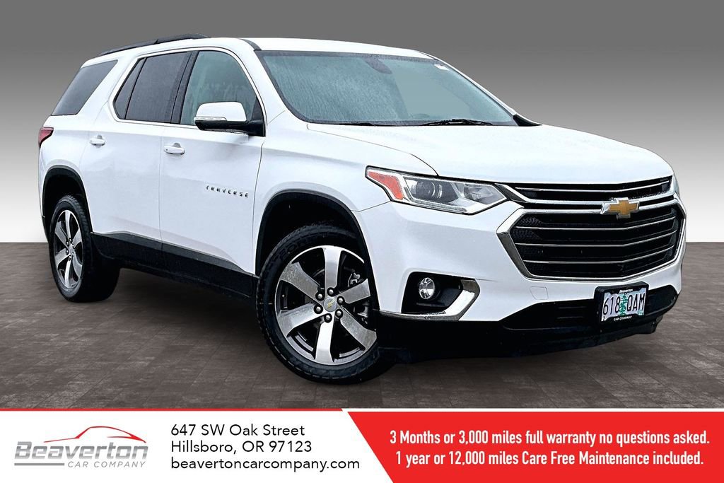 Used 2021 Chevrolet Traverse LT w/ LT Premium Package image 1