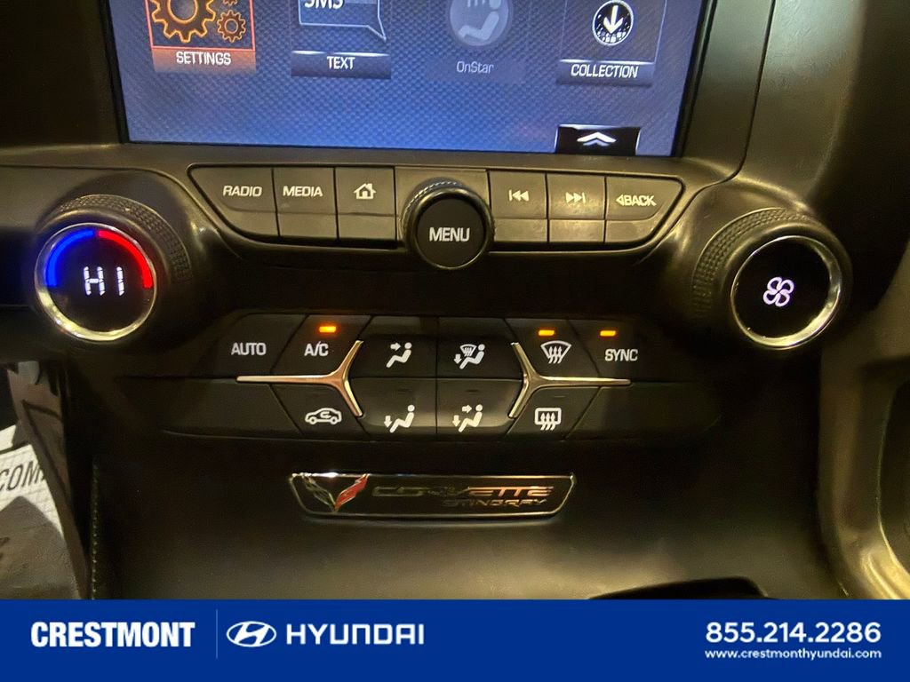 Used 2017 Chevrolet Corvette Stingray Coupe w/ Carbon Flash Badge Package image 32