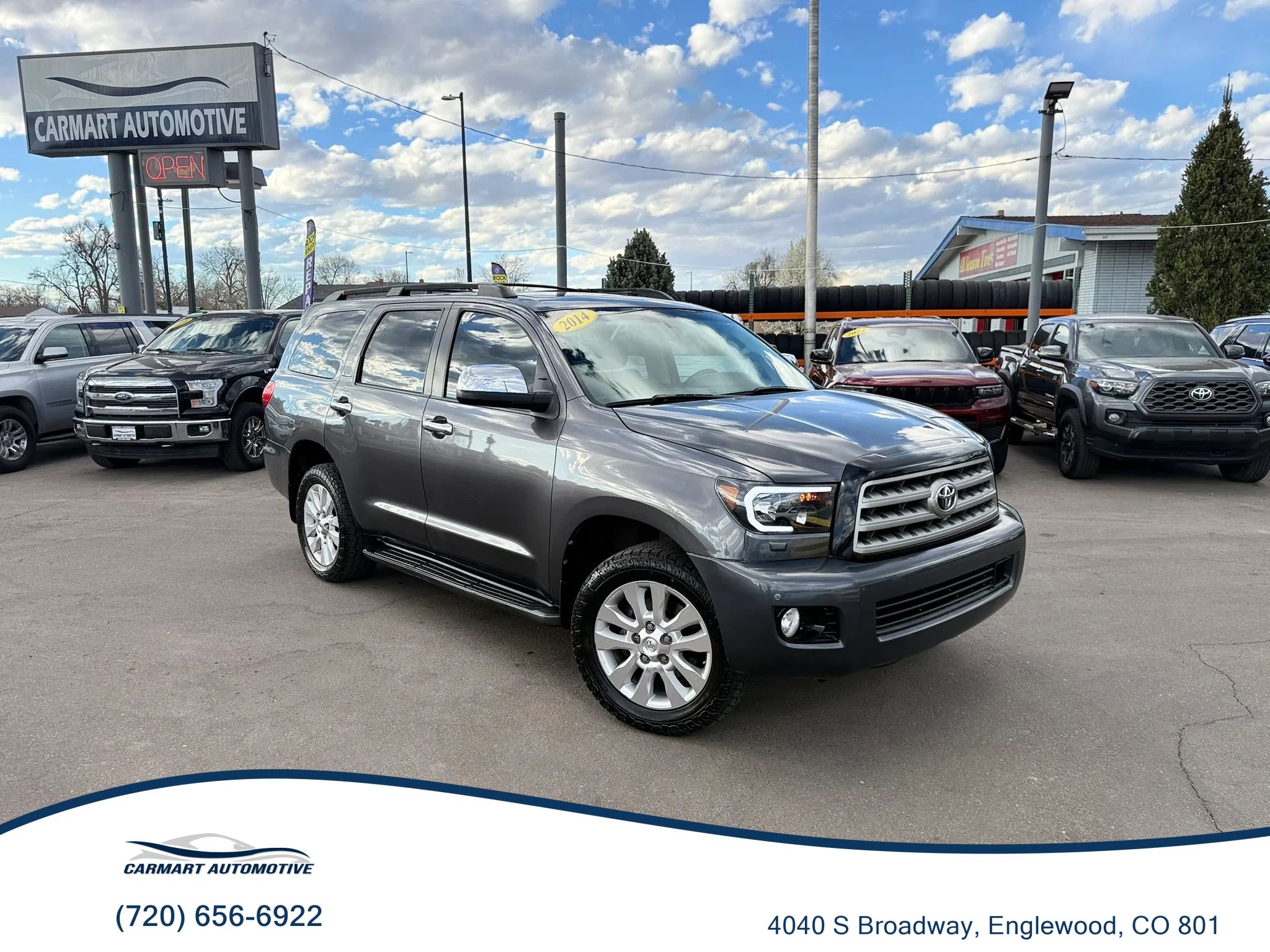 Used 2014 Toyota Sequoia Platinum w/ Preferred Accessory Package AWD/4WD image 1