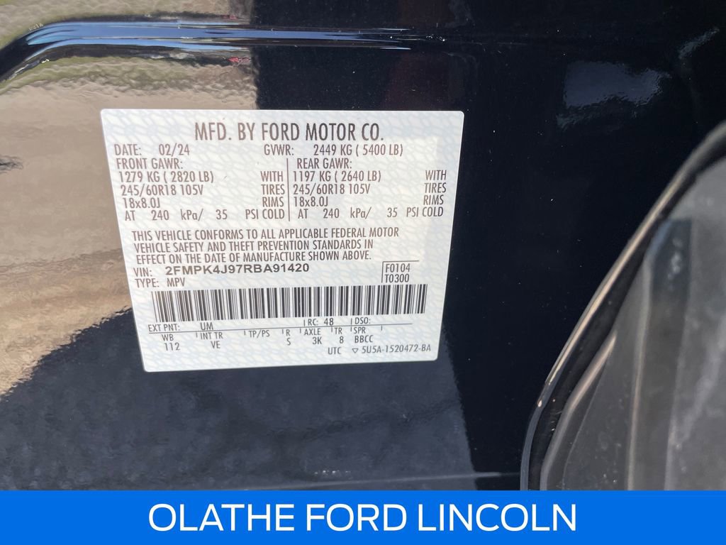 Used 2024 Ford Edge SEL w/ Convenience Package image 15